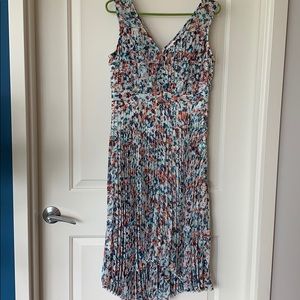 Anthropologie floral dress size 8